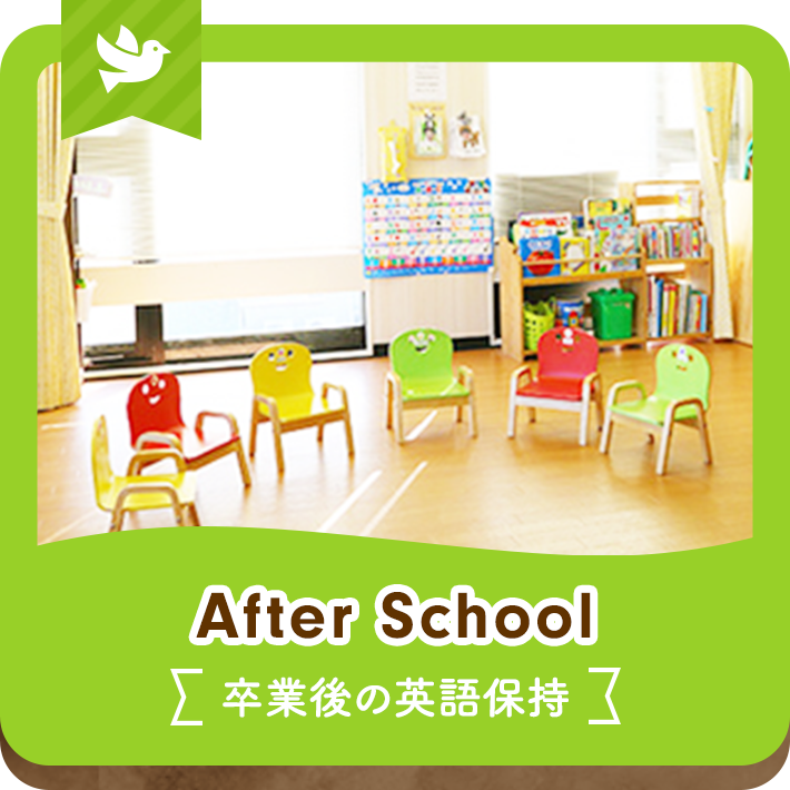 After School 卒業後の英語保持